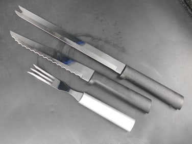 RADA CUTLERY KNIVES AND SERVING FORK