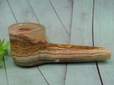 BANDED ONYX PIPE ROCK STONE LAPIDARY SPECIMEN