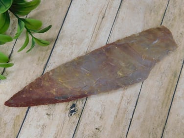 HAND KNAPPED ARTIFACT ROCK STONE LAPIDARY SPECIMEN