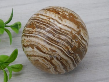 BANDED JASPER SPHERE ROCK STONE LAPIDARY SPECIMEN