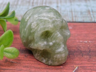 STONE SKULL ROCK STONE LAPIDARY SPECIMEN