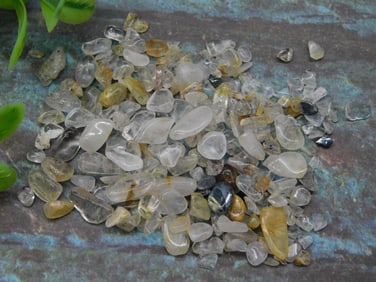 GOLDEN HEALER QUARTZ ROCK STONE LAPIDARY SPECIMEN