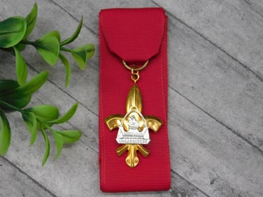 Saint Louis Ambassadors Medal with Ribbon and Case