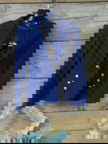 Escada Navy Blazer, Size 38