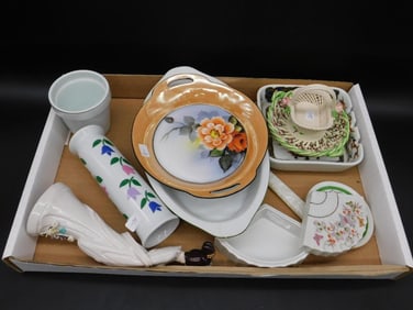 Assorted Ceramic and Porcelain Pieces from Japan and Spain