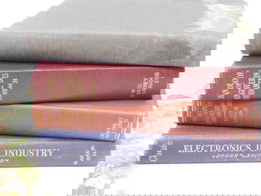 Engineering and Industry Reference Book Lot, 4 Volumes