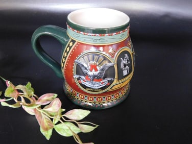 1994 Budweiser Historical A & Eagle Series Stein