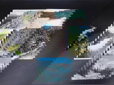 Collection of Six Scenic Postcards Featuring Nature Views