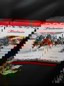 Set of Budweiser Holiday Stein Mugs in Original Box