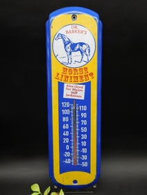 Dr. Barker?? Horse Liniment Thermometer