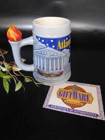 Atlanta 1996 Olympic Budweiser Stein with Box