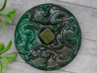 CARVED JADE ROCK STONE LAPIDARY SPECIMEN