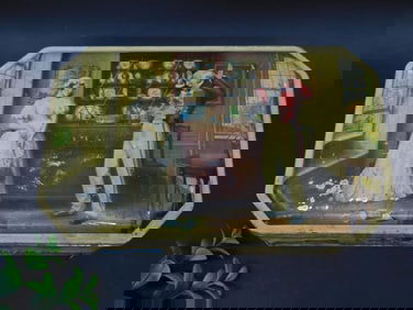 W&R Jacob & Co Tin Box with Artwork