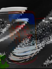 Budweiser Collector?s Series 1989 Holiday Stein