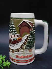 Budweiser Limited Edition Holiday Collector?s Stein