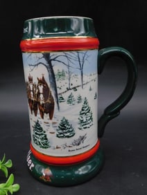1991 Budweiser Holiday Stein The Season?s Best