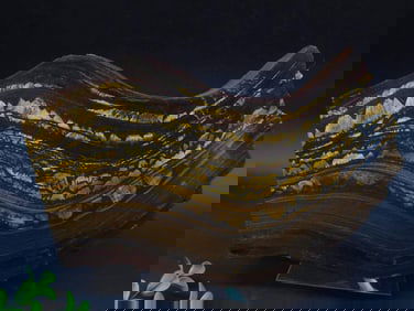 3 POUND 15 OUNCE TIGER IRON ROCK STONE LAPIDARY SPECIMEN