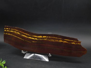 2 POUND TIGER IRON ROCK STONE LAPIDARY SPECIMEN