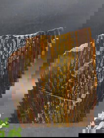 7 POUND TIGER IRON ROCK STONE LAPIDARY SPECIMEN