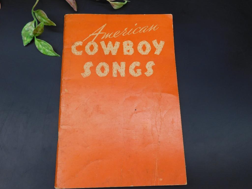 American Cowboy Songs Songbook, 1931 Publication: American Cowboy Songs Songbook, 1931 Publication