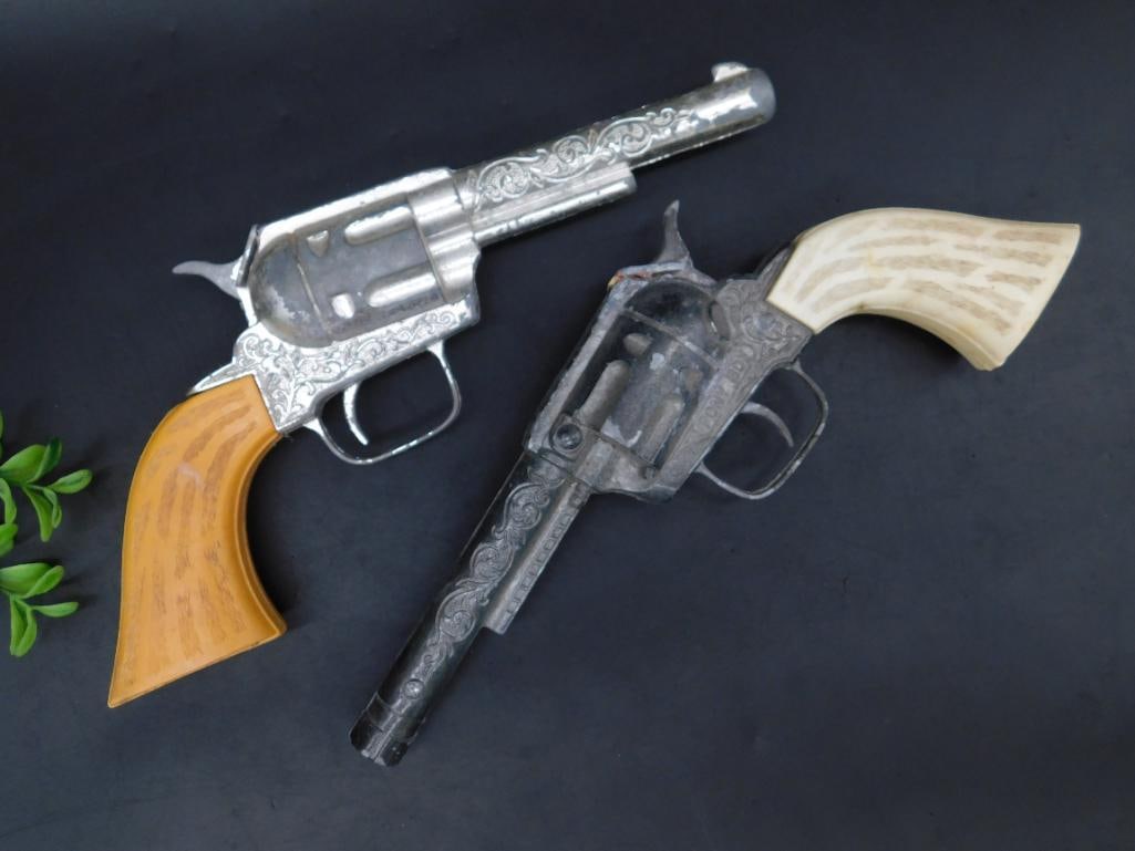Pair of Metal ?Pony Boy? Toy Cap Guns: Pair of Metal ?Pony Boy? Toy Cap Guns