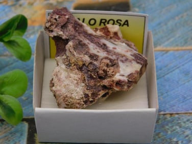 ROSE OPAL ROCK STONE LAPIDARY SPECIMEN
