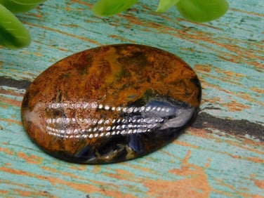 CABOCHON ROCK STONE LAPIDARY SPECIMEN