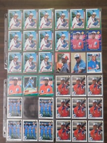 1980S ERA BASEBALL CARD ESTATE COLLECTION VINTAGE SPORTS MEMORABILIA