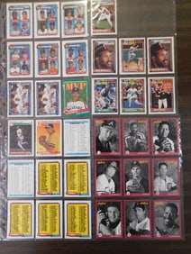 1980S ERA BASEBALL CARD ESTATE COLLECTION VINTAGE SPORTS MEMORABILIA