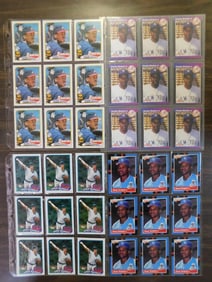 1980S ERA BASEBALL CARD ESTATE COLLECTION VINTAGE SPORTS MEMORABILIA