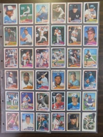 1980S ERA BASEBALL CARD ESTATE COLLECTION VINTAGE SPORTS MEMORABILIA