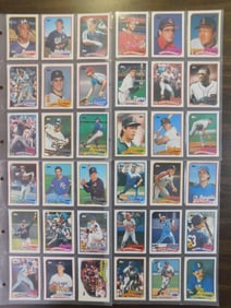 1980S ERA BASEBALL CARD ESTATE COLLECTION VINTAGE SPORTS MEMORABILIA