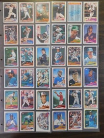 1980S ERA BASEBALL CARD ESTATE COLLECTION VINTAGE SPORTS MEMORABILIA