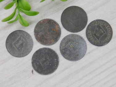 MISSOURI SALES TAX RECEIPT COINS VINTAGE ANTIQUE
