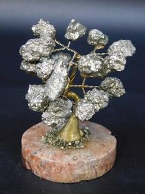 PYRITE TREE ROCK STONE LAPIDARY SPECIMEN
