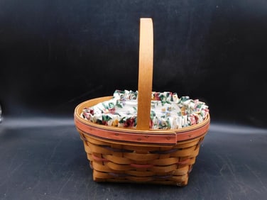 LONGABERGER WOVEN BASKET VINTAGE ANTIQUE
