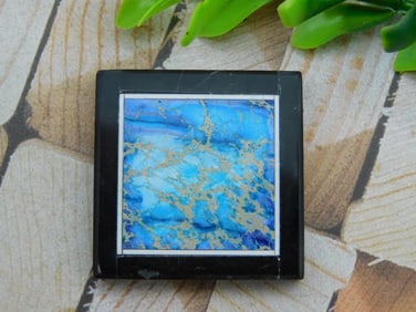 SEA SEDIMENT JASPER SQUARE CABOCHON ROCK STONE LAPIDARY SPECIMEN