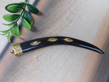 HORN PENDANT ROCK STONE LAPIDARY SPECIMEN