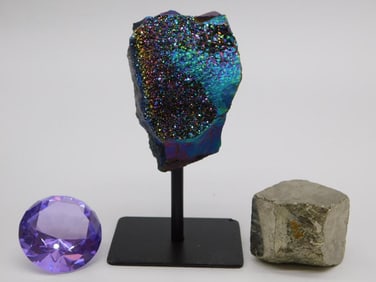 MIXED LOT ROCK STONE LAPIDARY SPECIMEN