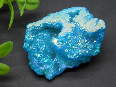 BLUE ALIEN EGG GEODE ROCK STONE LAPIDARY SPECIMEN