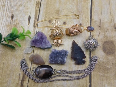 MIXED LOT ROCK STONE LAPIDARY SPECIMEN