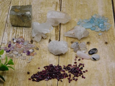 MIXED LOT ROCK STONE LAPIDARY SPECIMEN