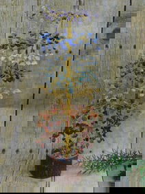 MIXED STONE TREE ROCK STONE LAPIDARY SPECIMEN