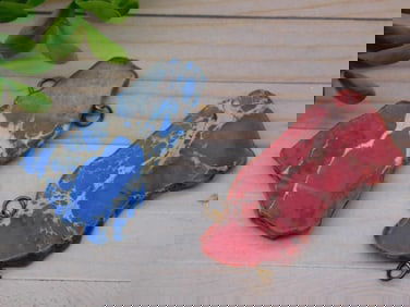 IMPRESSION JASPER PENDANTS ROCK STONE LAPIDARY SPECIMEN