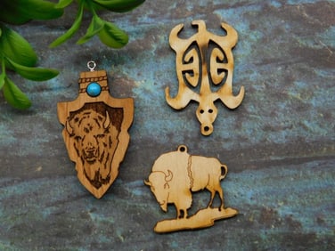 WOODEN PENDANTS