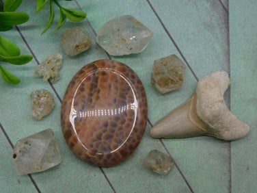 MIXED LOT ROCK STONE LAPIDARY SPECIMEN