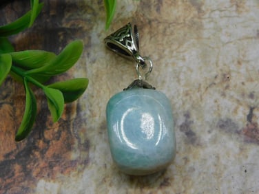 AMAZONITE PENDANT ROCK STONE LAPIDARY SPECIMEN