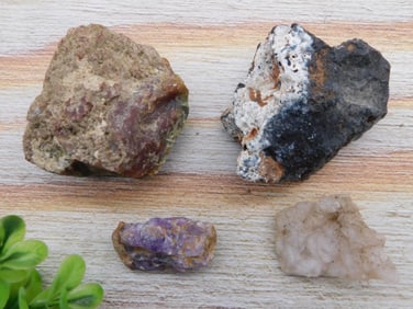 MIXED ROUGH LOT ROCK STONE LAPIDARY SPECIMEN