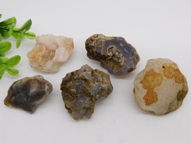 MIXED ROUGH LOT ROCK STONE LAPIDARY SPECIMEN