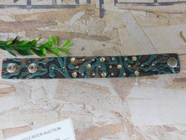 COWHIDE CUFF BRACELET